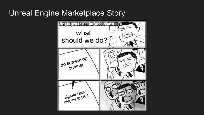 Simple two-step business plan meme