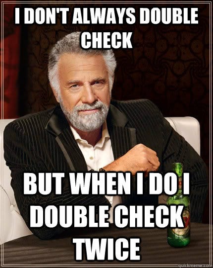 Release checklist