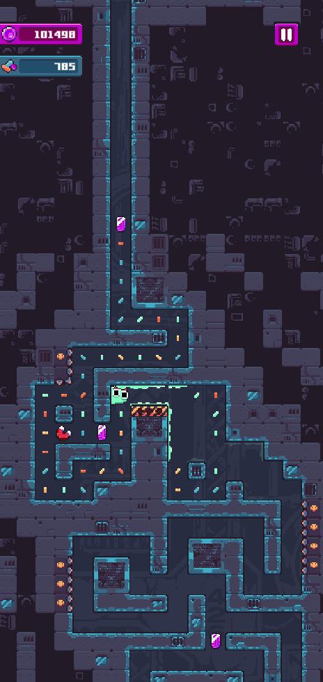 Vertical maze filled with spike traps and laser gates