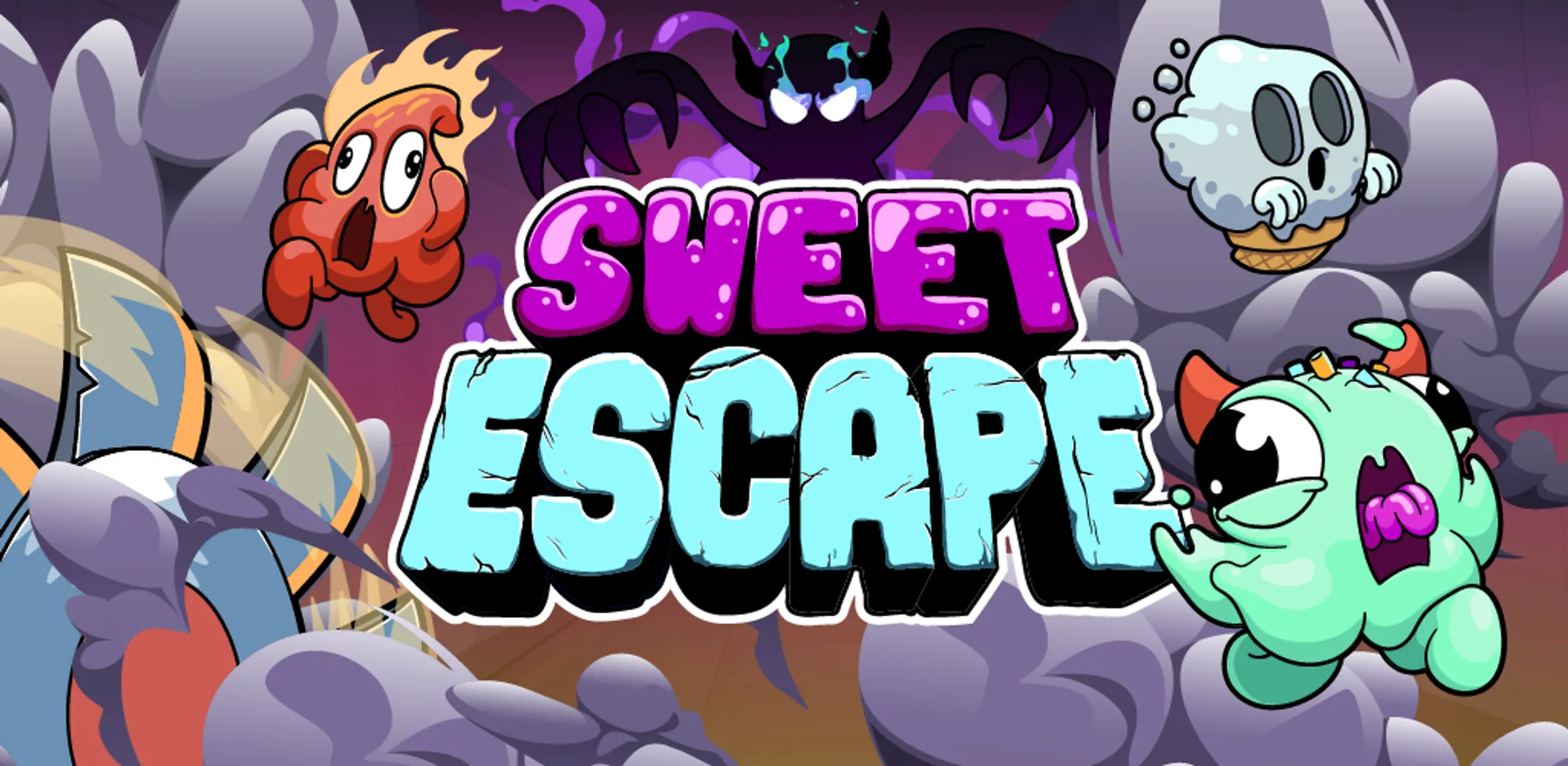 Sweet Escape neon maze screenshot